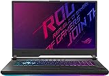 CUK ROG Strix G17 G712LU by ASUS 17 Inch Gaming Notebook (Intel Core i7, 64GB RAM, 2x2TB NVMe SSD, NVIDIA GeForce GTX 1660 Ti 6GB, 17.3" FHD 120Hz, Windows 10 Home) Gamer Laptop Computer