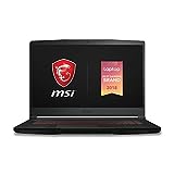 MSI GF63 Thin 9SC-066 15.6" Gaming Laptop, Thin Bezel, Intel Core i7-9750H, NVIDIA GeForce GTX1650, 16GB, 512GB NVMe SSD