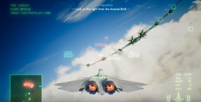 Ace Combat 7 Mission 3