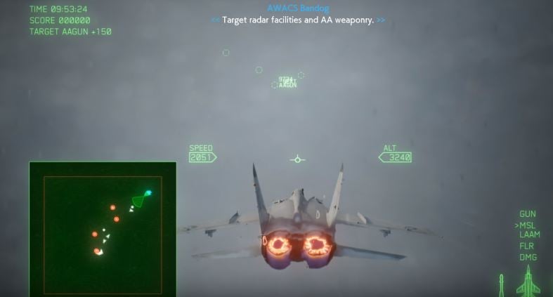 Ace Combat 7 Mission 7 First Contact