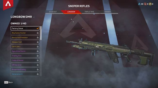 apex legends best sniper rifle