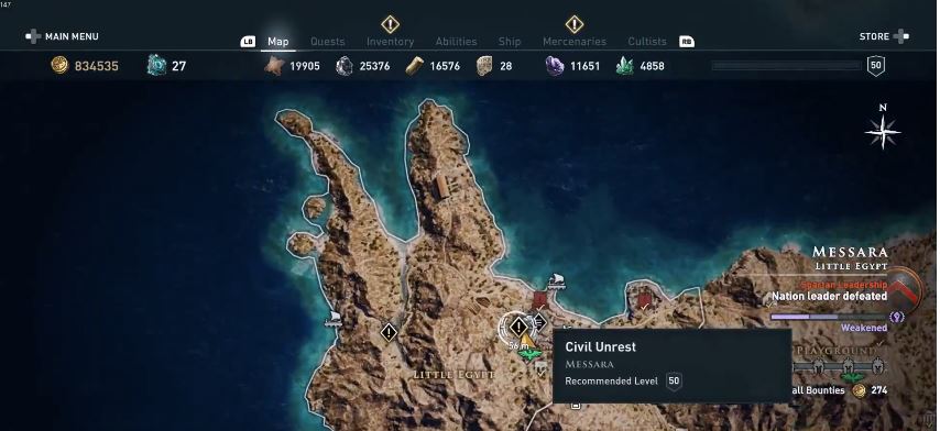 Assassin's Creed Odyssey Civil Unrest
