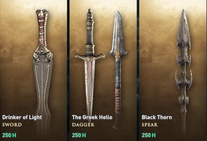 Assassin's Creed Odyssey Best Dagger