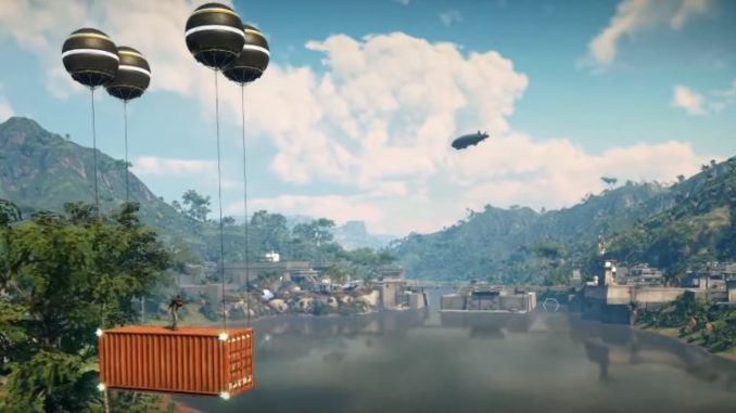 Just Cause 4 how to use air lifter