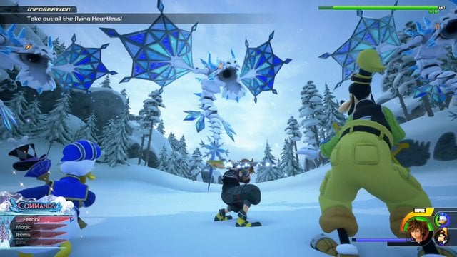 Kingdom Hearts 3 Arendelle Boss Fight