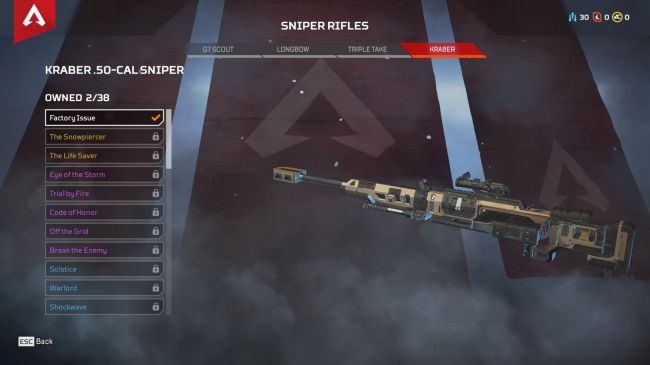 Apex Legends Sniper Rifle