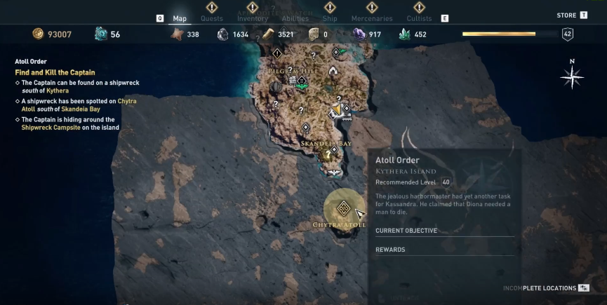 Assassin's Creed Odyssey Atoll Order
