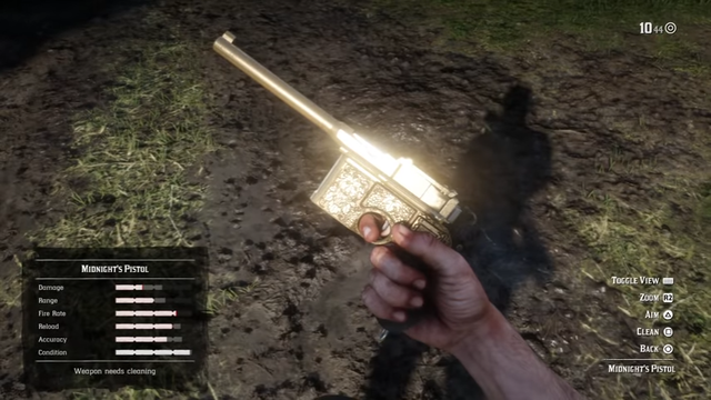 Red Dead Redemption 2 best pistol