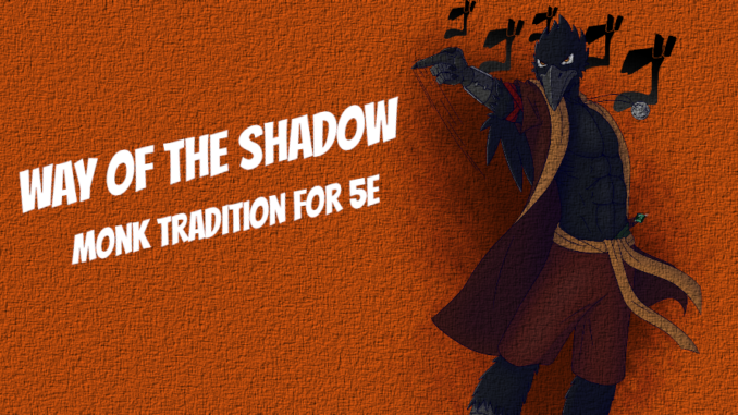 shadow monk 5e